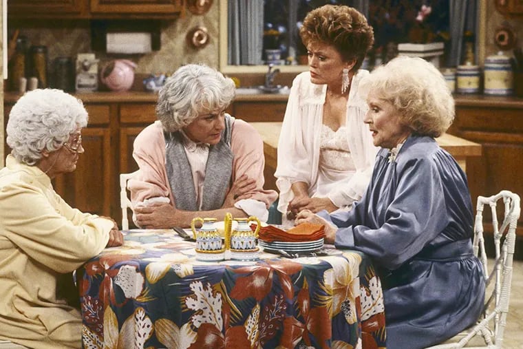 From left, Estelle Getty, Bea Arthur, Rue McClanahan, and Betty White in "The Golden Girls."