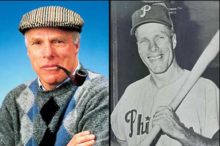 Richie Ashburn was an All-star in the outfield and in the broadcast booth.
