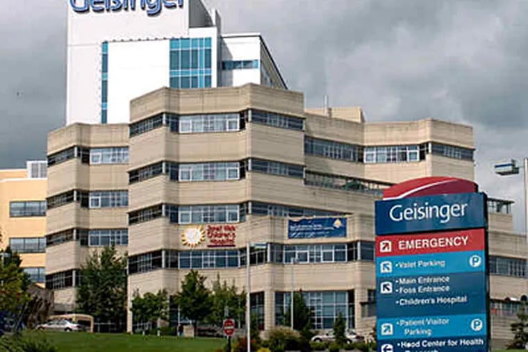 The Geisinger Health System in the north-central Pennsylvania town of Danville serves 2.6 million people in 43 counties. National studies often cite it for its low-cost, high-quality care. (Clem Murray / Staff)