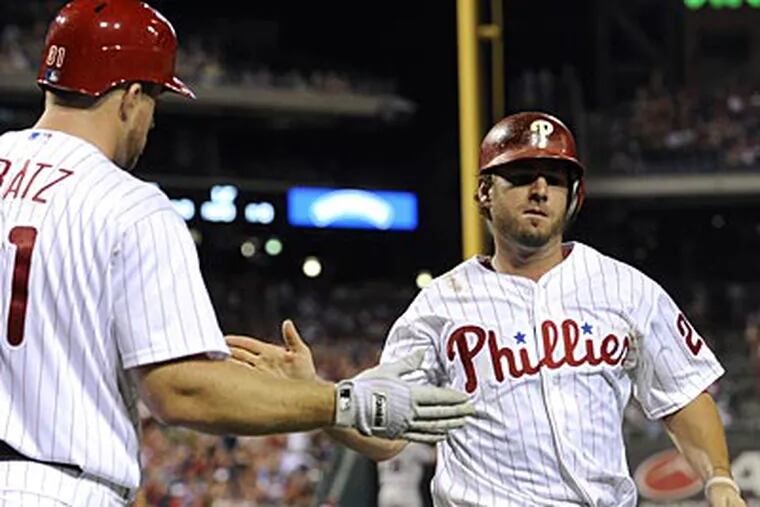 Kevin Frandsen hit .329 with a .363 on-base percentage in 20 straight starts, beginning July 29. (Michael Perez/AP)