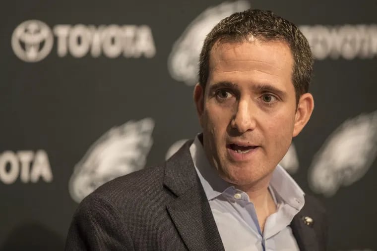 Howie Roseman, the Eagles executive vice president of football operations, has invested in and will advise iSport360.