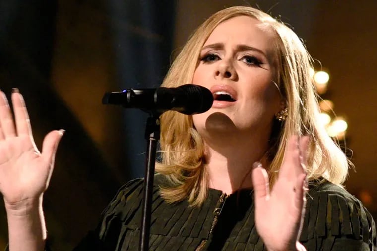 Adele's third album, "25," set a record for sales in its first week.