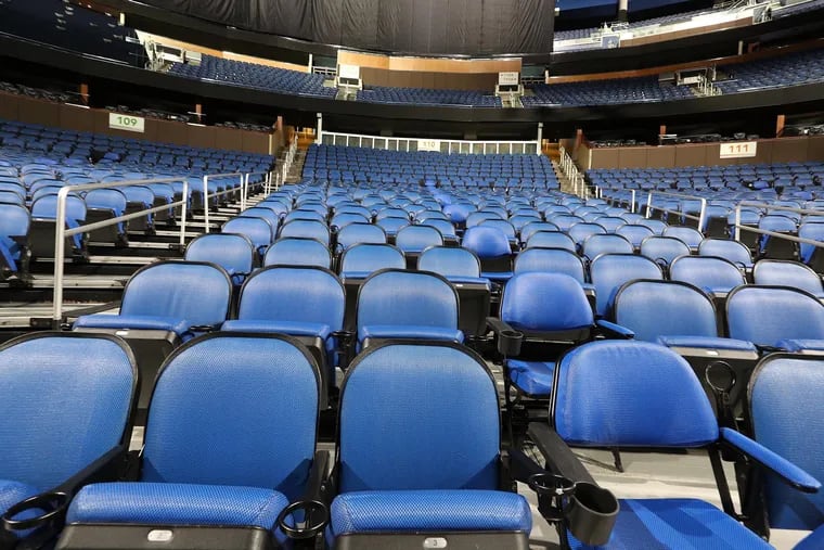 The seats will be empty when the NHL resumes in Toronto and Edmonton in a few weeks.