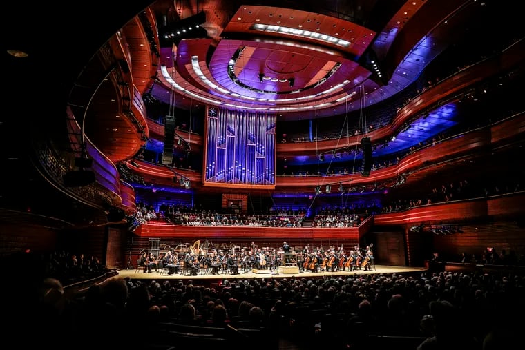 Philadelphia Orchestra at the opening night gala with Yo-Yo- Ma with Music and Artistic Director Yannick Nezet-Sequin on Thursday. Orchestra members have rejected a final contract offer.