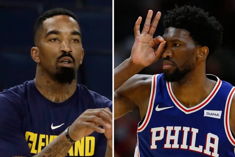 Among those mocking Cavaliers shooting guard J.R. Smith for his stunning, last-second gaffe during Game 1 of the NBA Finals was Sixers big man and social media assassin Joel Embiid. 