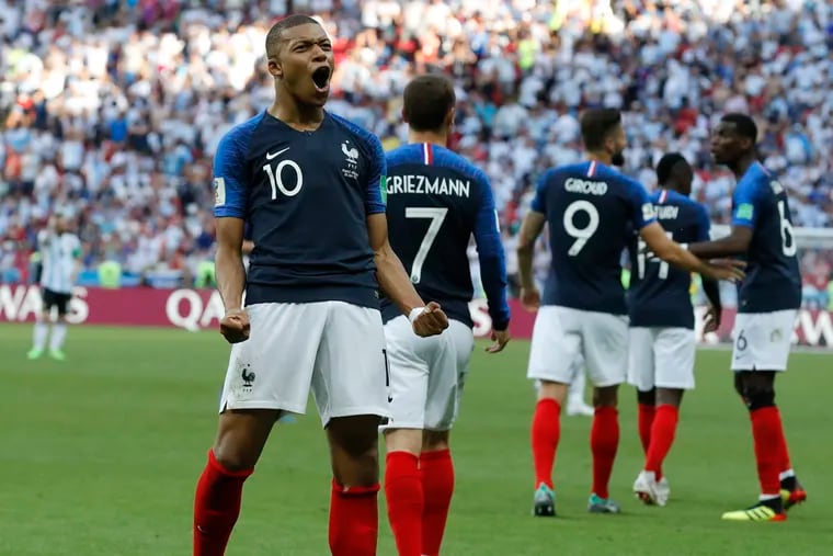France's Kylian Mbappé became a World Cup superstar with his big performance against Argentina.