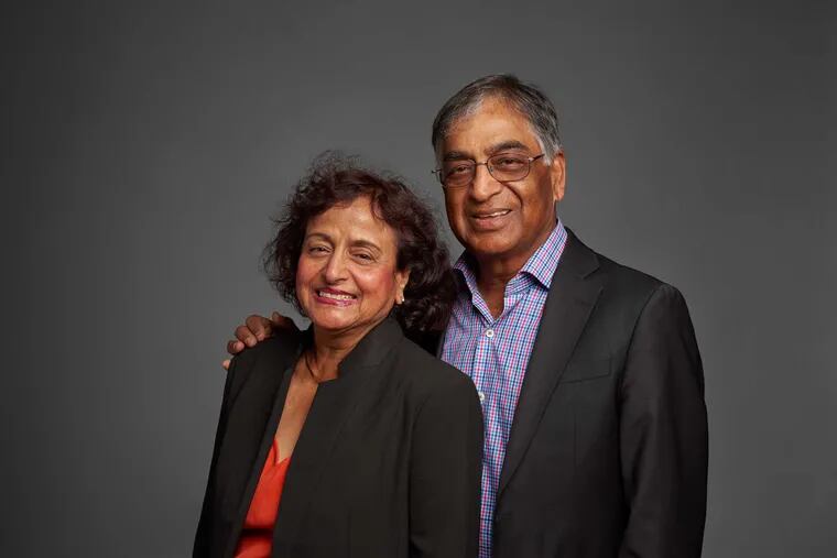 Drexel alumnus Raj Gupta and his wife Kamla donated $2.5 million to create the Gupta Institute at Drexel, while the Haas family matched the gift, bringing the total to $5 million.