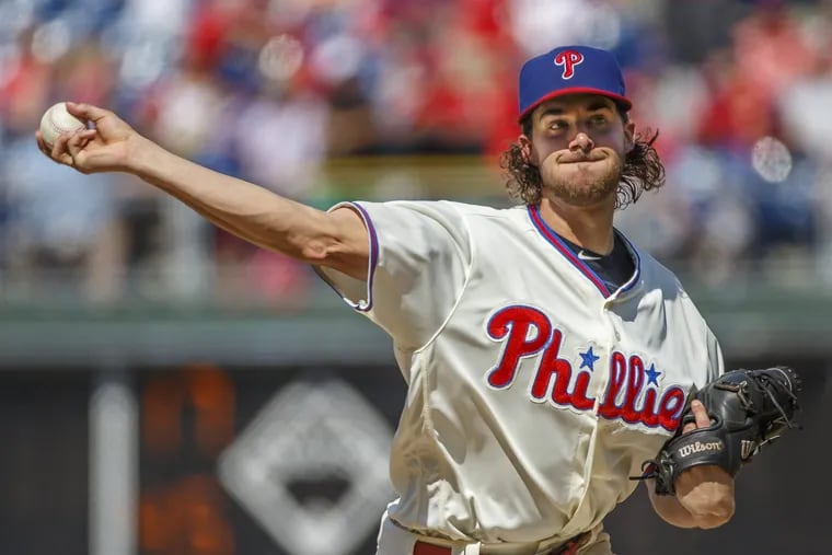 The Braves will see more of Aaron Nola than they expected.