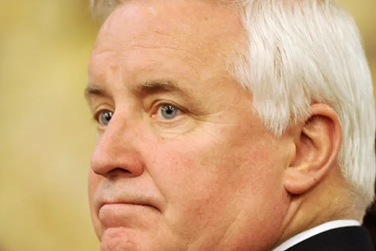 The Republican plan would provide $380 million for 18 state-supported universities and $210 million for public schools above what Gov. Corbett proposed. (Bradley C. Bower / AP Photo)