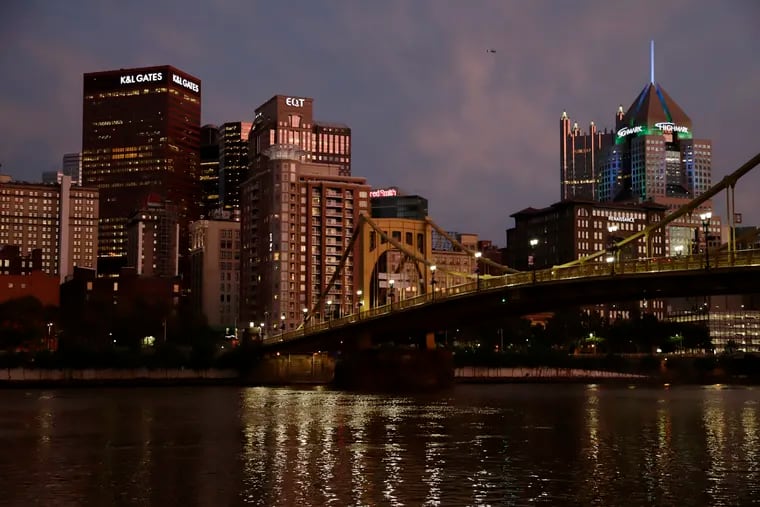 The skyline of downtown Pittsburgh, photographed July 11. The city's fight over paid sick leave is over.
