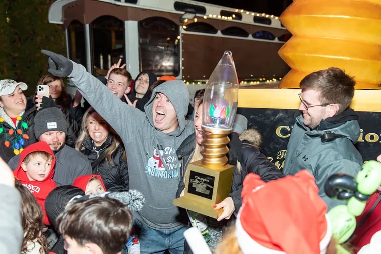 ABC's Great Christmas Light Fight winners The South Jersey family