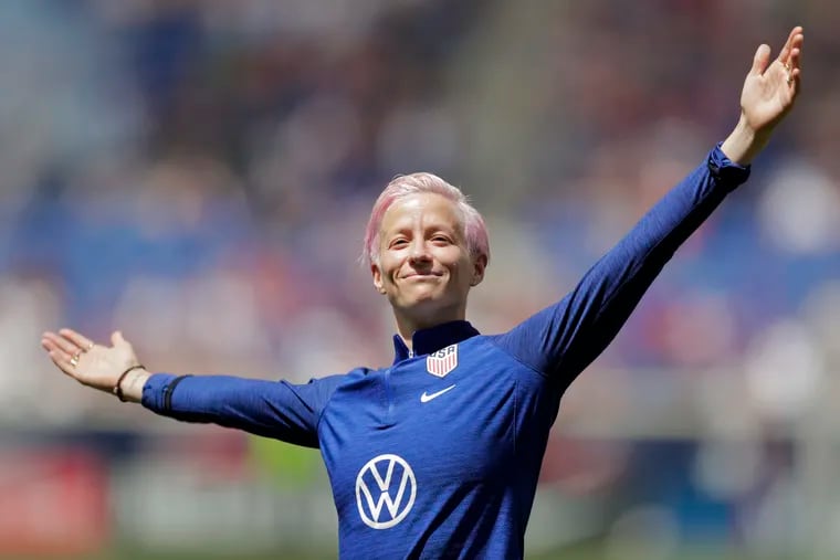 Megan Rapinoe is likely playing in her last World Cup.