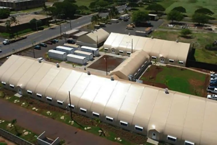 The Leeward Coast Homeless Shelter in Waianae, Hawaii, is one model for Philadelphia. &quot;It's built in such a sturdy way I forget we're in a tent half the time,&quot; says its director.