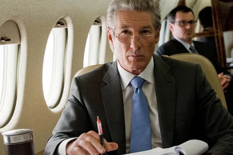 This film image released by Roadside Attractions shows Richard Gere in a scene from "Arbitrage." (AP Photo/Roadside Attractions, Myles Aronowitz)