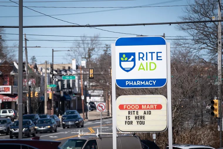 A Rite Aid is shown at 7401 Ogontz Ave. in this 2021 file photo.