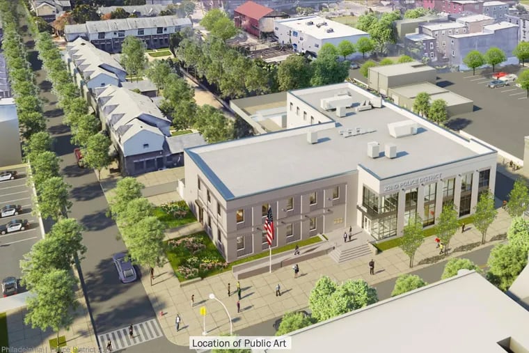 Philadelphia is pushing ahead with plans to building a new 22nd District police station on West Diamond Street in North Philadelphia.The Historical Commission will review the latest design by Ballinger on June 12.