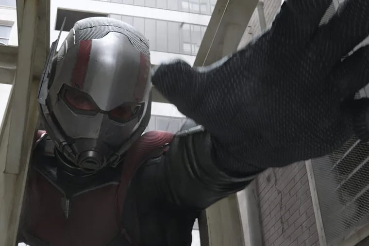 Paul Rudd in a scene from "Ant-Man and the Wasp."