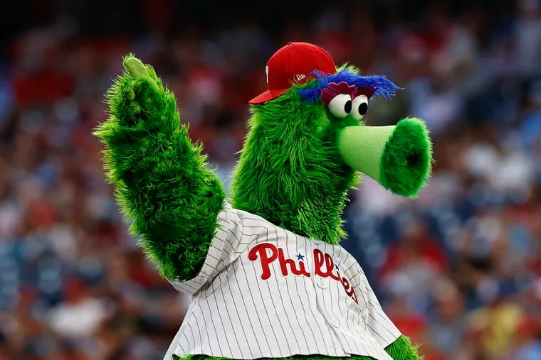 The Phillie Phanatic and everyone else will have to do some channel surfing to find this weekend's Phillies games.