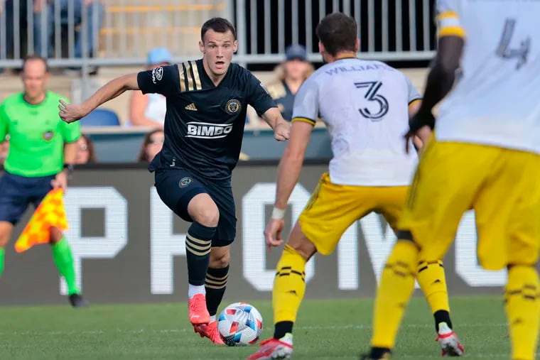 Dániel Gazdag (left) was the Union's marquee signing this summer.