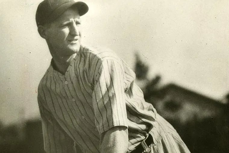 Baseball star Herb Pennock in undated library photo.