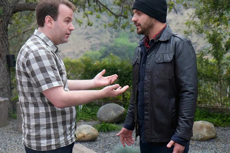 Mike Birbiglia and Jake Johnson in "Digging for Fire," directed by Joe Swanberg. (Ben Richardson/The Orchard)