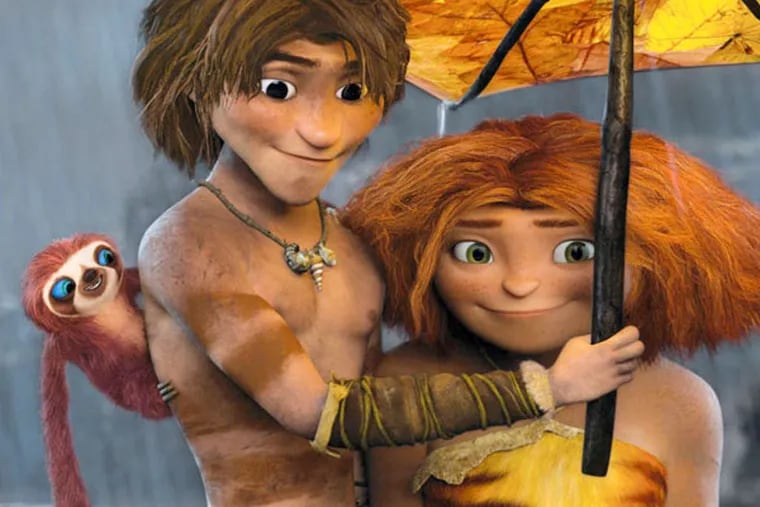 "The Croods" opens in area theaters this weekend.
