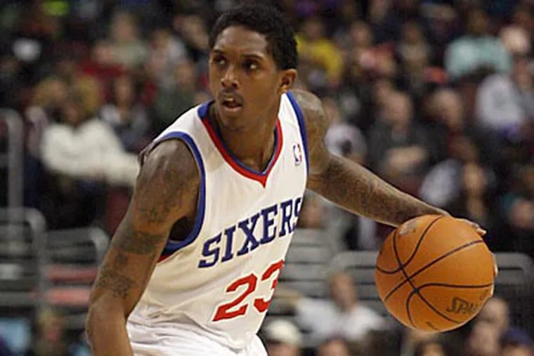 Lou Williams and the Sixers host the Timberwolves on Friday night. (Yong Kim/Staff file photo)