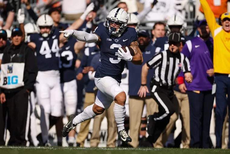 Parker Washington was the highlight of Penn State's loss at home to Ohio State last Saturday.
