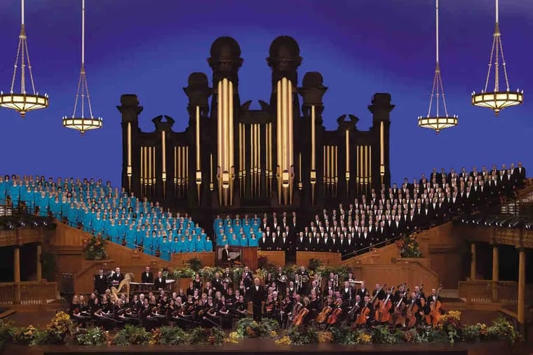The Mormon Tabernacle Choir and Temple Orchestra: The repertoire is hymns and folk music, rarely great choral works. This despite the fact that the choir once collaborated often with the Philadelphia Orchestra, producing best-selling recordings of Handel's &quot;Messiah.&quot;