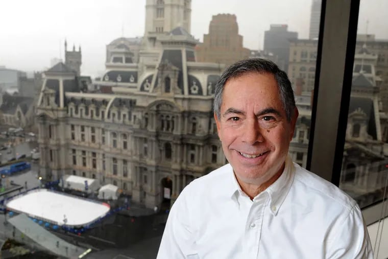 Richard J. Cohen, president and chief executive of Public Health Management Corp., at the company's headquarters overlooking City Hall.