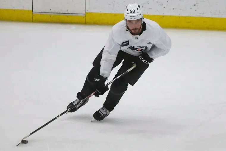 Flyers forward Tanner Laczynski is likely to undergo surgery on his left hip and miss the entire season, according to head coach Alain Vigneault.