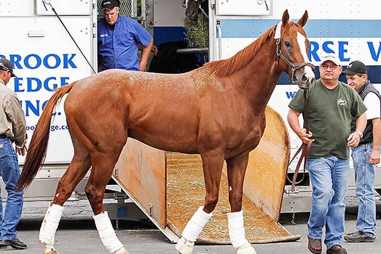 Tapiture's owner expects to test California Chrome in Pa. Derby