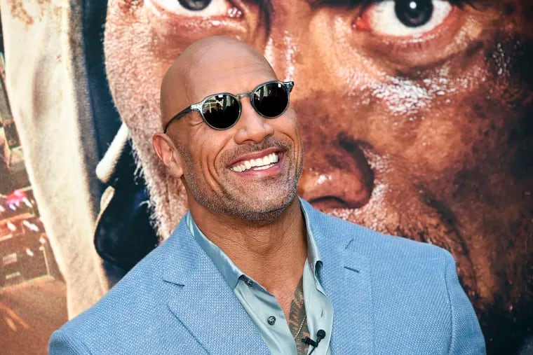 In this July 10, 2018, file photo, actor Dwayne Johnson attends the "Skyscraper" premiere in New York.