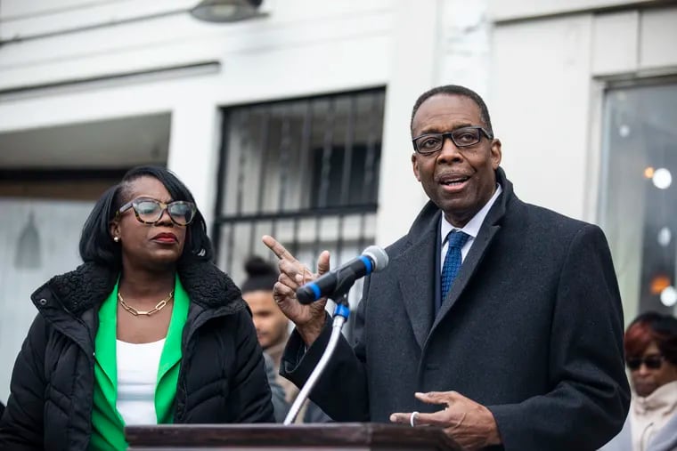 Even the fervent support of City Council President Darrell L. Clarke (right) has not been enough to get unarmed traffic enforcement officers onto Philadelphia's streets.