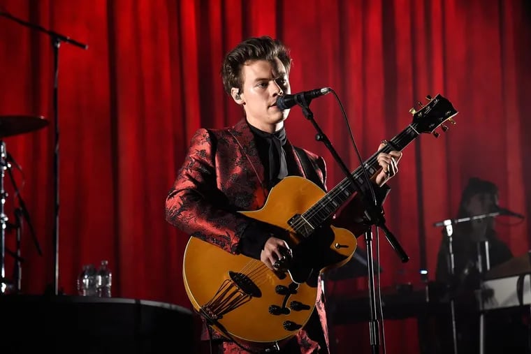 Harry Styles at Radio City Music Hall in September.