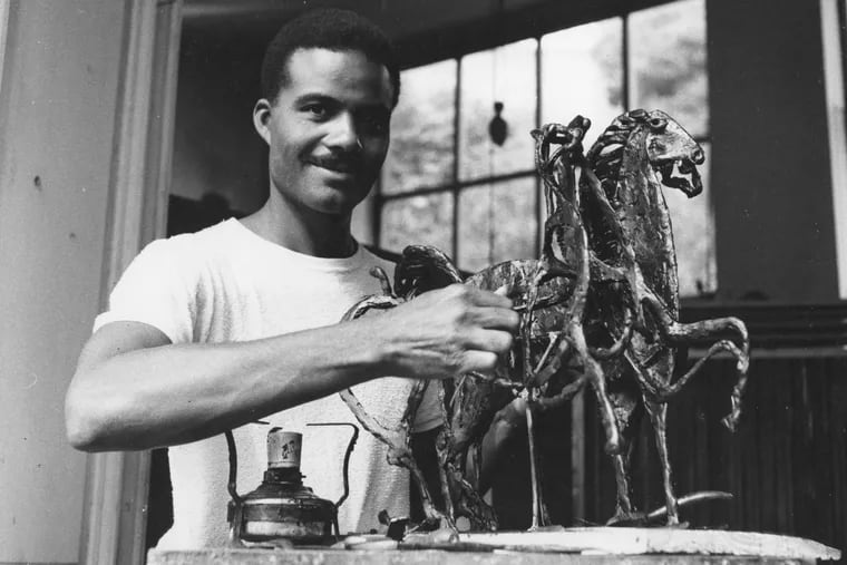 John Rhoden, who passed away in 2001 and is best known in Philly for the landmark sculpture outside the African American Museum, will have a new presence at PAFA thanks to a gift from the sculptor’s estate of 278 works. PAFA plans to keep about 20 pieces and finding home for the rest.
