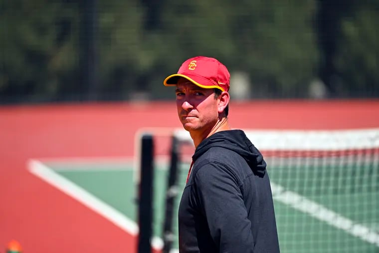 Former USC assistant Rich Bonfiglio is the new head of the men's tennis program at Penn.