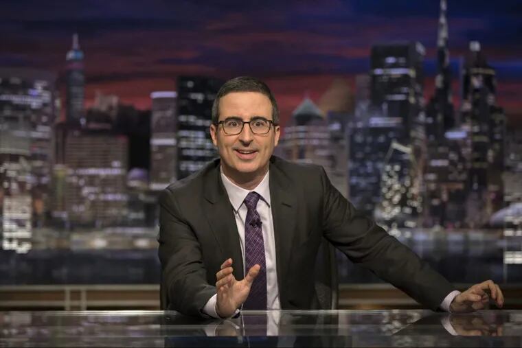 John Oliver on &quot;Last Week Tonight with John Oliver&quot; on HBO.