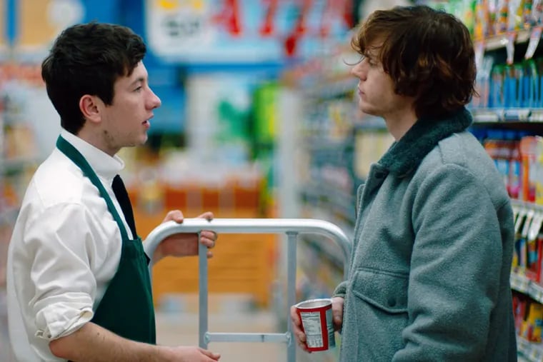 Barry Keoghan, left, and Evan Peters in a scene from 'American Animals.' 