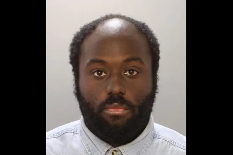 Antoine Guyton was charged with institutional vandalism, criminal mischief, and related offenses for allegedly vandalizing the Israeli flag on the Benjamin Franklin Parkway.