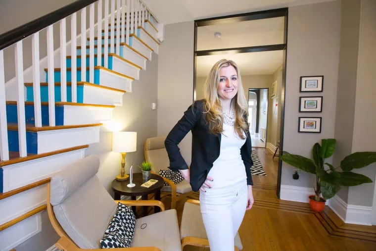 Chrissy Hartman has been operating this Airbnb in Philly for about two years in South Philadelphia,  earning tens of thousands of dollars annually.