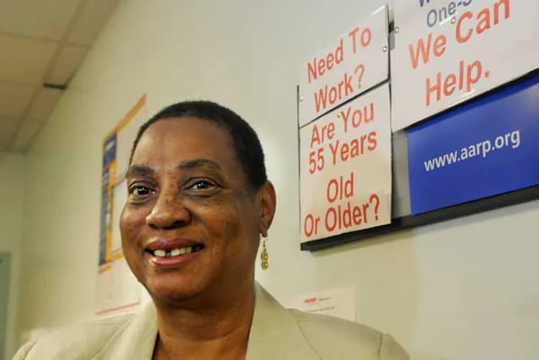 Sharon Hallback, 65, left her job to care for her mother in 2009. Since re-entering the job market, she has found it hard to find work. She found help with the AARP job training program in Hollywood, Florida. Her plight is common among Baby Boomers. (Taimy Alvarez/Sun Sentinel/MCT)