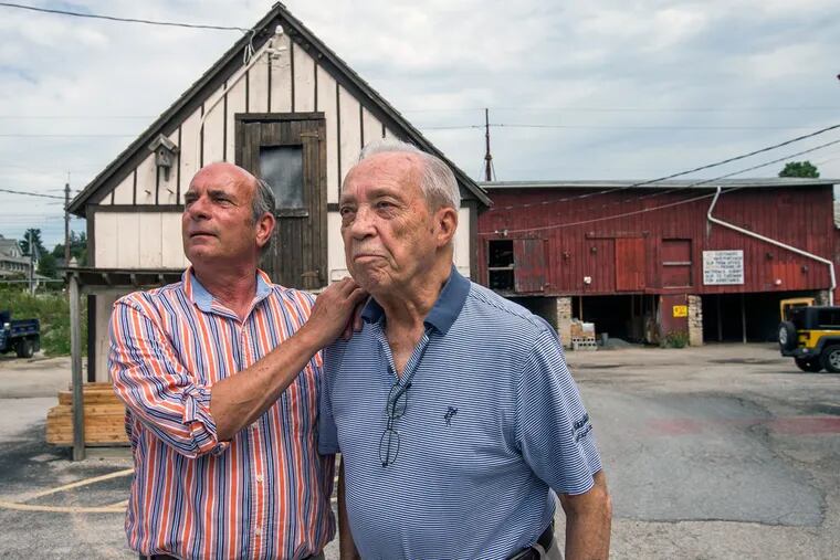 William "Howard" Fritz IV, 62, (left) and his father, 88-year-old William H. Fritz III, are ready to retire and close Fritz Lumber Co. in Berwyn.