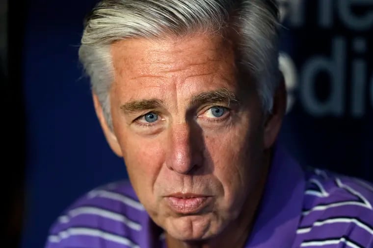 Phillies president of baseball operations Dave Dombrowski's focus this month will be on re-signing J.T. Realmuto and building a better bullpen.