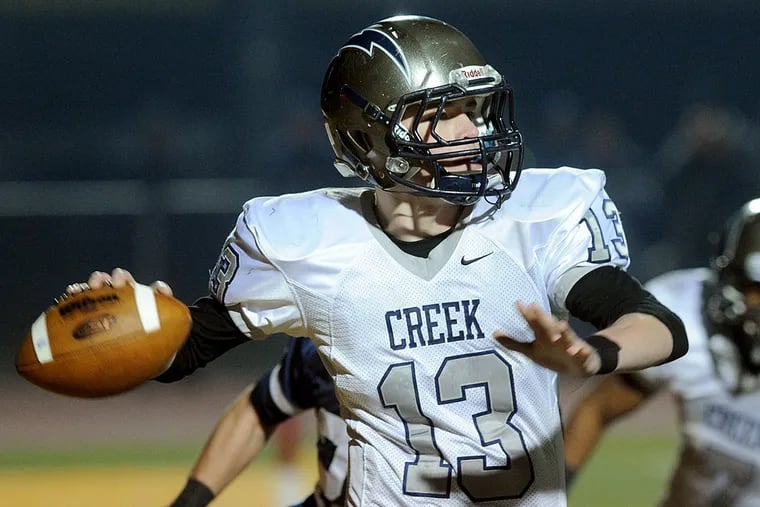 Timber Creek quarterback Devin Leary.