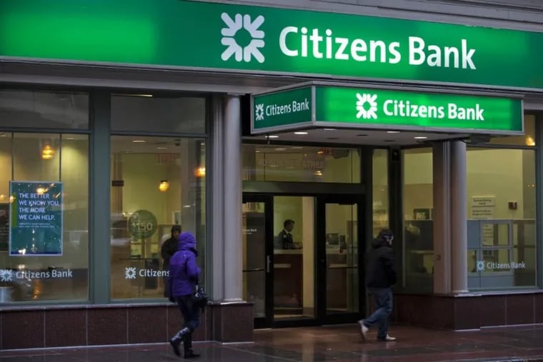 Citizens Bank’s online accounts were down Friday morning.