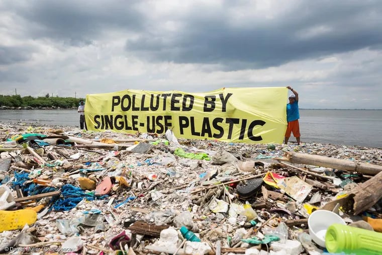 Greenpeace USA has been advocating for the reduction of the amount of plastic that winds up in the ocean.