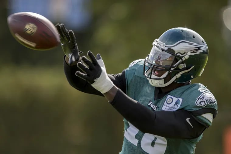Eagles wide receiver Dorial Green-Beckham is fourth on the team with 33 receptions.