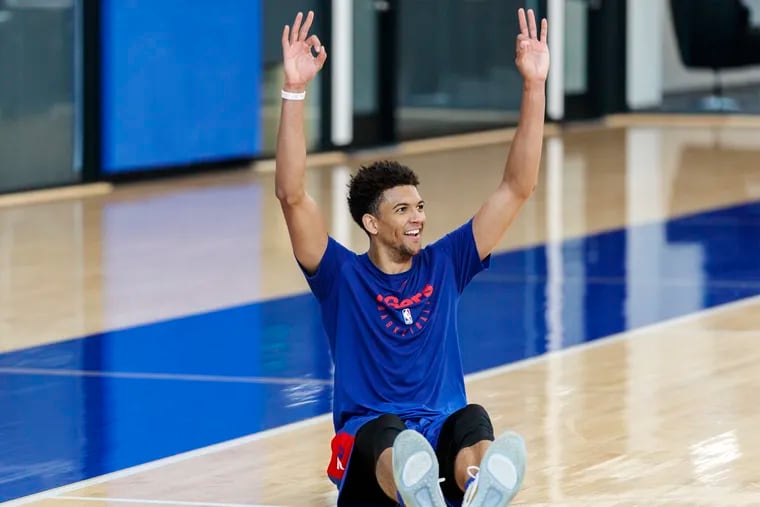 The Sixers' first-round draft pick, Matisse Thybulle, is looking forward to getting his first taste of NBA basketball.
