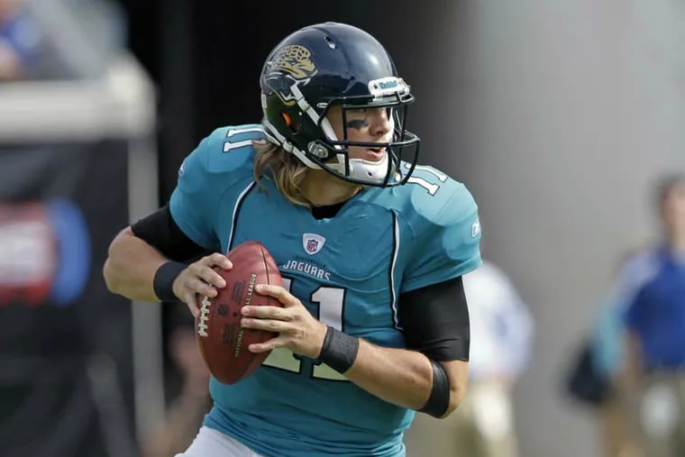 Blaine Gabbert was rushed into a starter's role with Jacksonville in 2011.